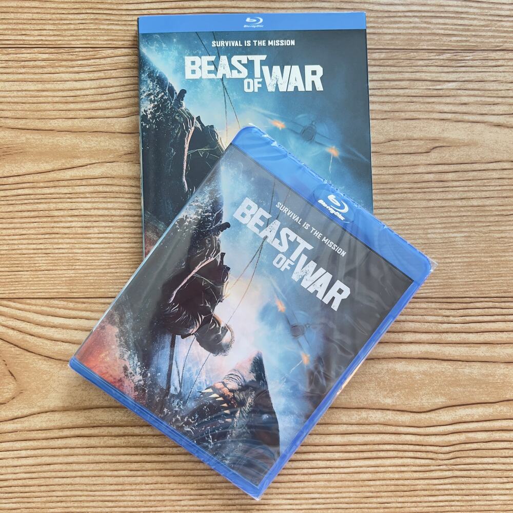 Beast of War (Blu-ray)(2025) with Slipcover - Factory Sealed!